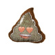 Polštář Emoji 30 cm Hnědá