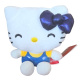 Hello Kitty - Plyšová postavička 16 cm Tmavě Modrá