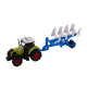 Farmářský traktor S Pluhem