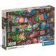 Puzzle 1000 - Thajský plovoucí trh