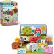 Melissa & Doug – Dřevěné kostky Farma
